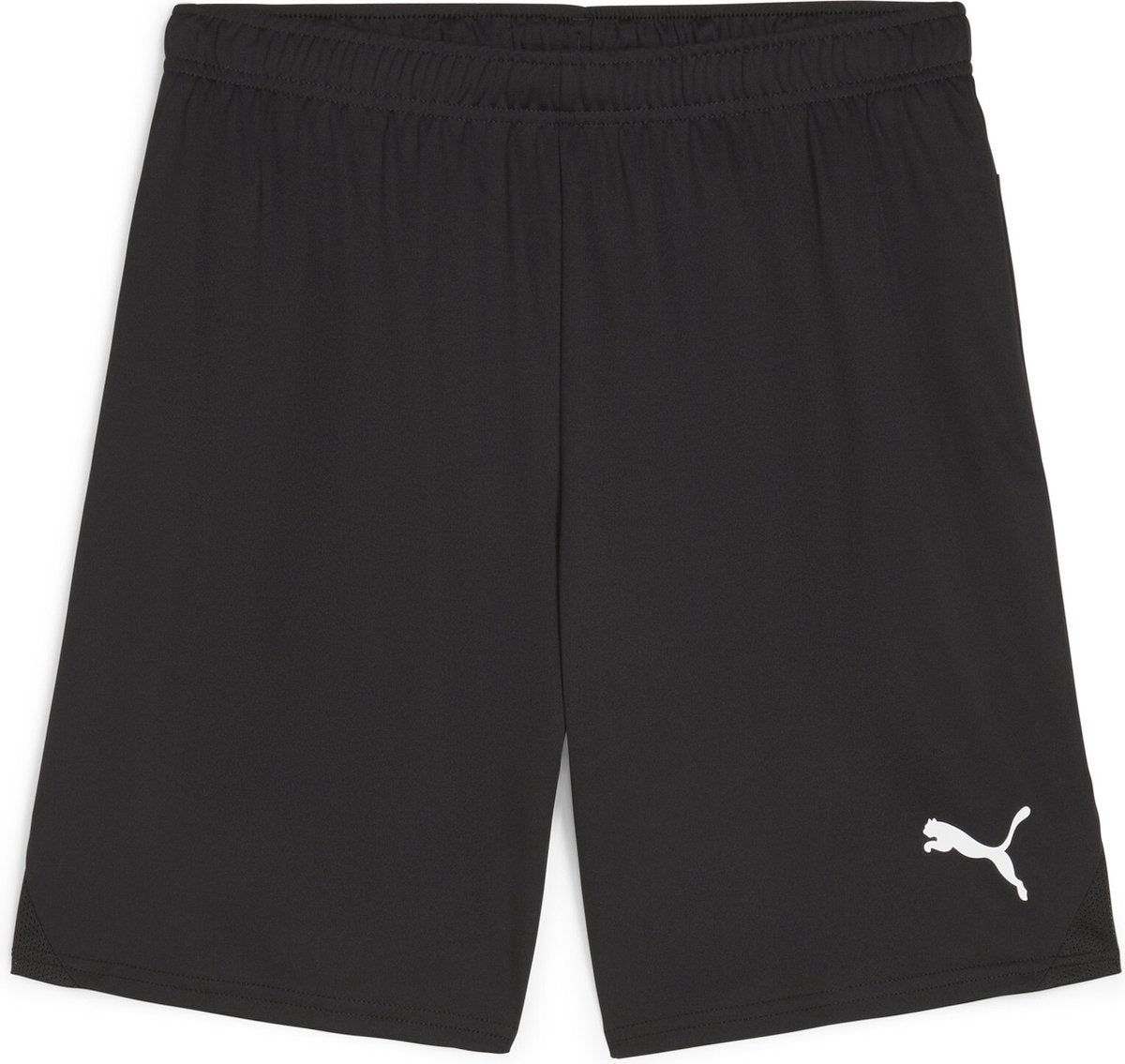 Puma teamgoal shorts herre sportsbukser - sort-hvid