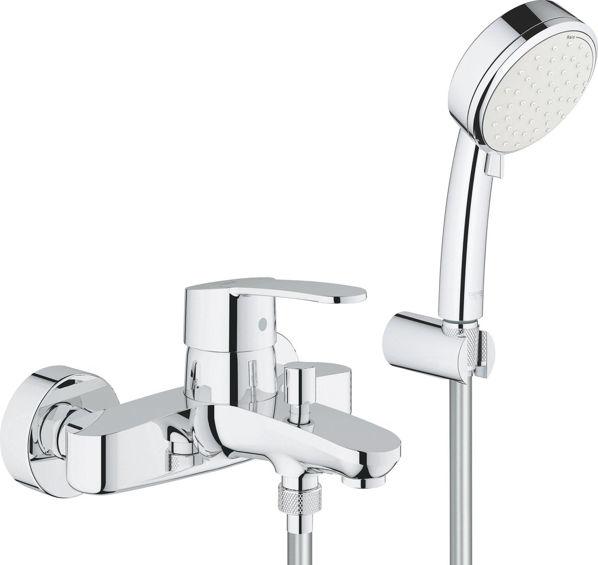 Grohe eurosmart badkraan - met badset - 15 cm hartafstand