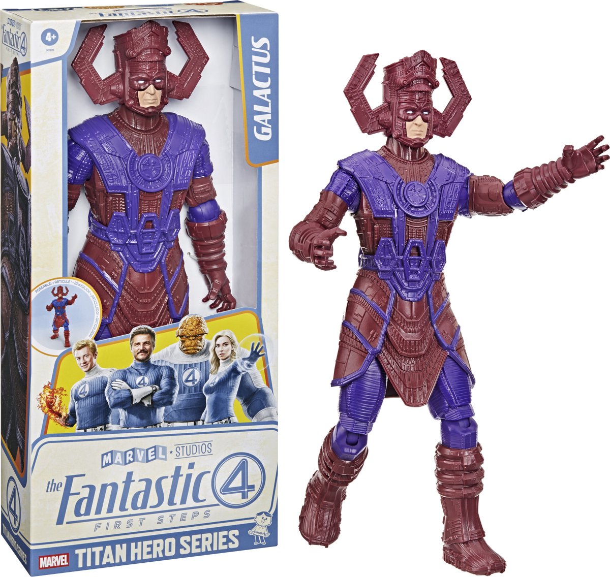 Marvel titan hero series galactus fra de fantastiske fire første trin - actionfigur
