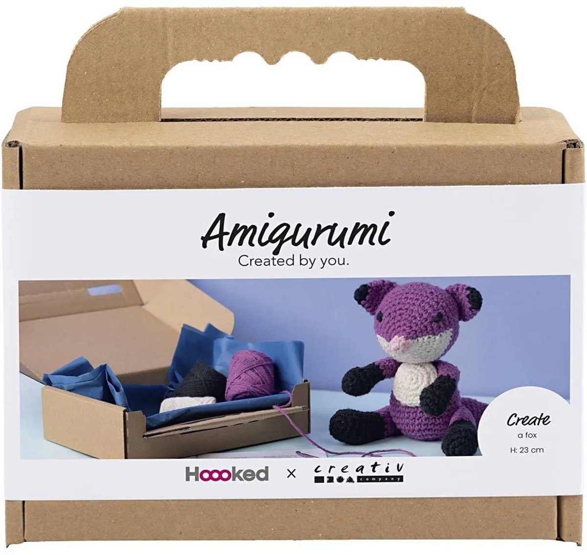 Kreativ virksomhed https: www.cchobby.nl hobbyset-amigurumi-vos-zwart-plum-1-doos