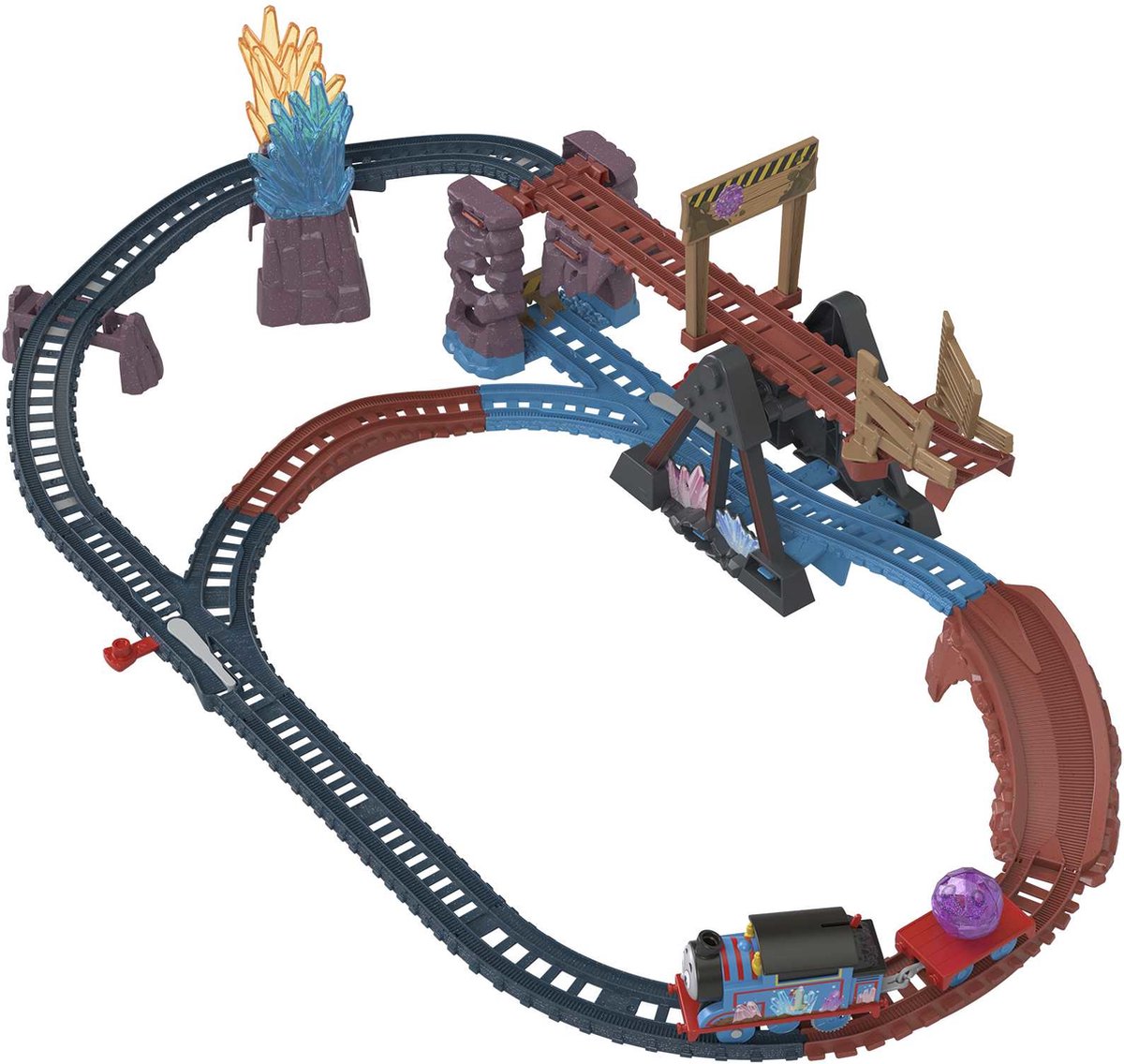 Fisher-price togspor mattel motoriseret thomas
