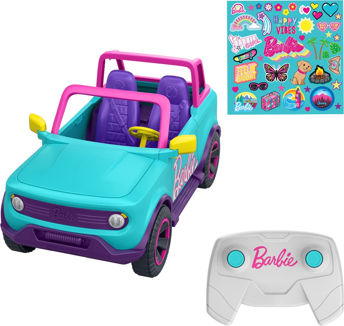 Hot wheels racing barbie suv