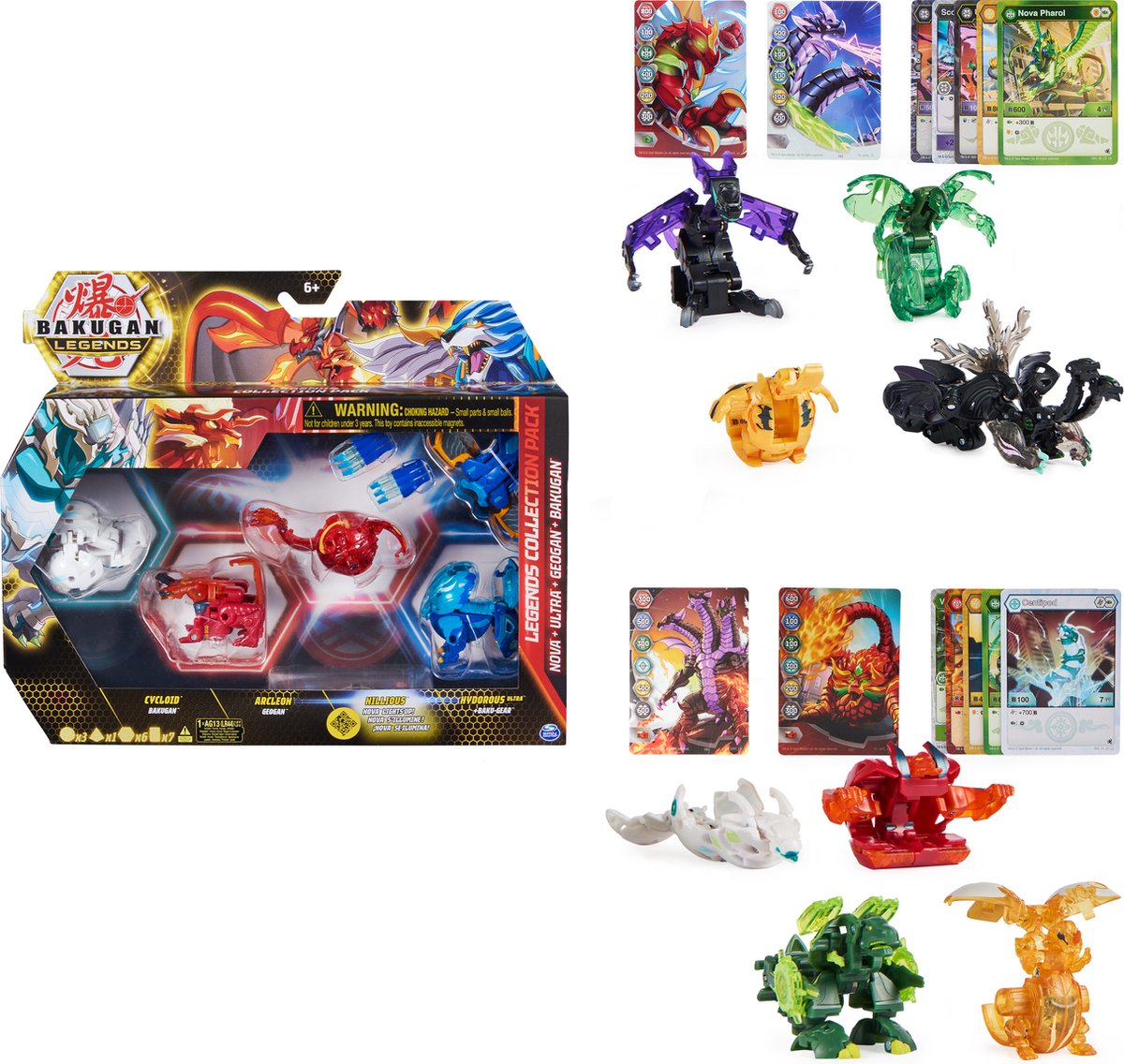 Bakugan legends indsamlingspakke