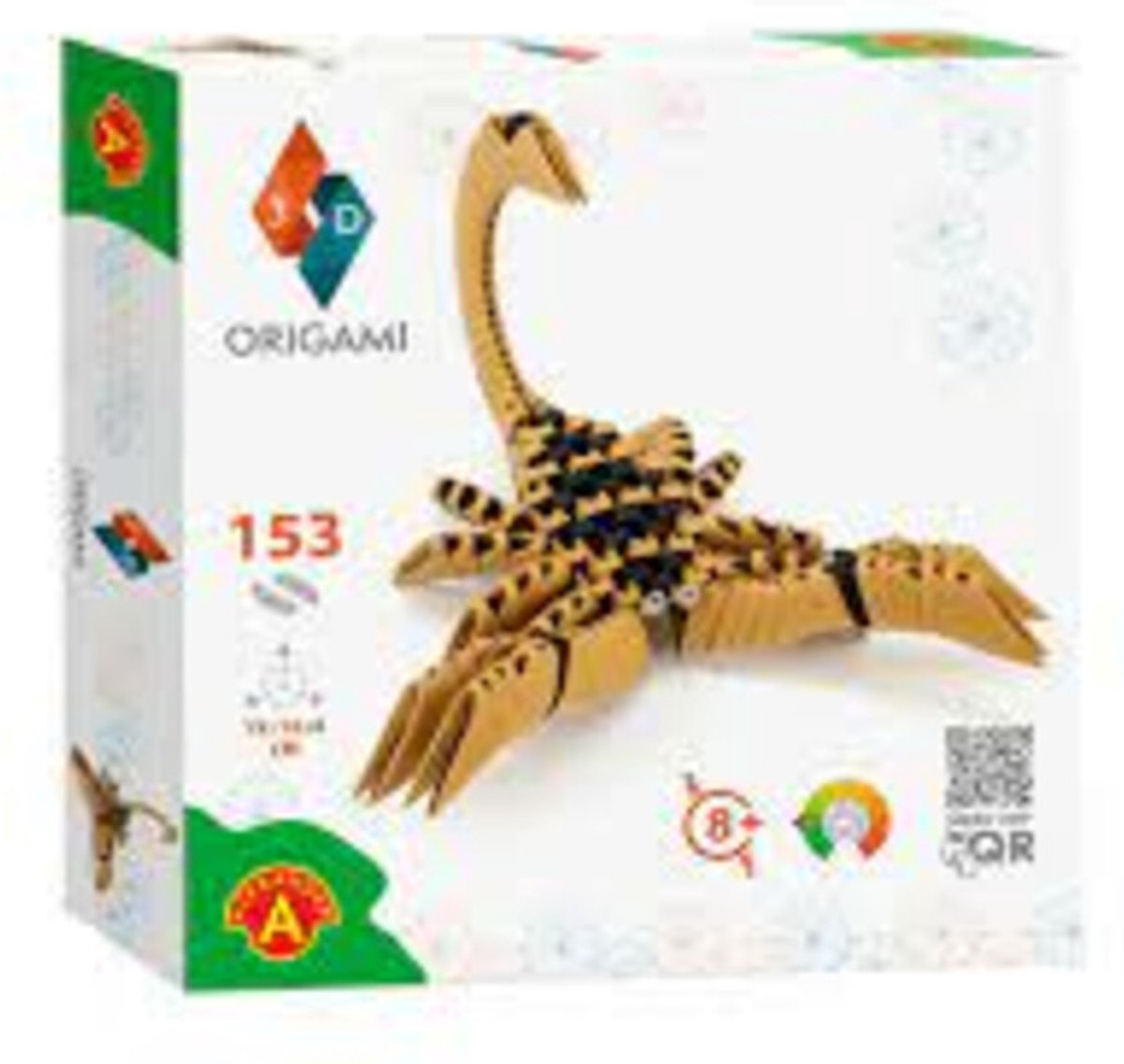 Alexander legetøj alexander - origami 3d - skorpion