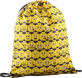 Lego gymnastiktaske minifigurhoveder 42cm - 11l