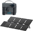 Anker solix ps60 - bærbart solpanel - 60w - backup strømafbrydelse - camping - udendørs