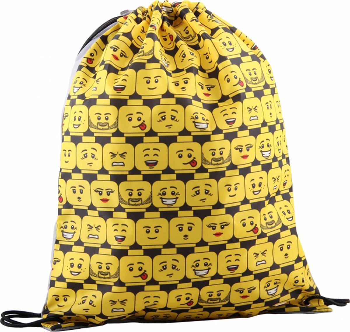 Lego gymnastiktaske minifigurhoveder 42cm - 11l