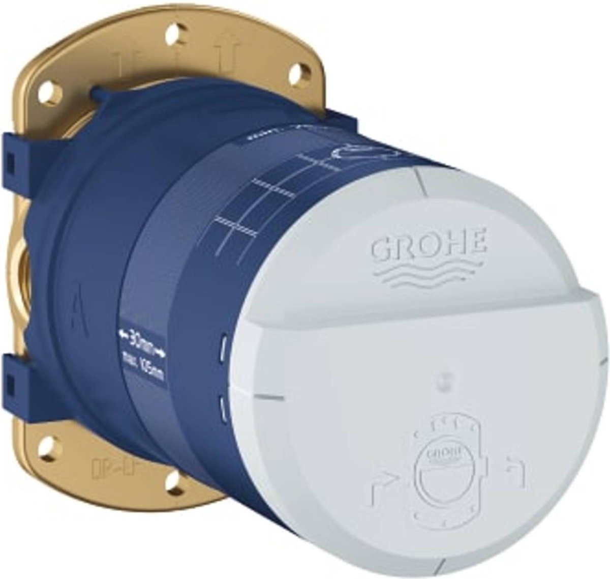 Grohe regnbruser indbygget hane - indbygningsboks - 1 2 - universal - 26483000