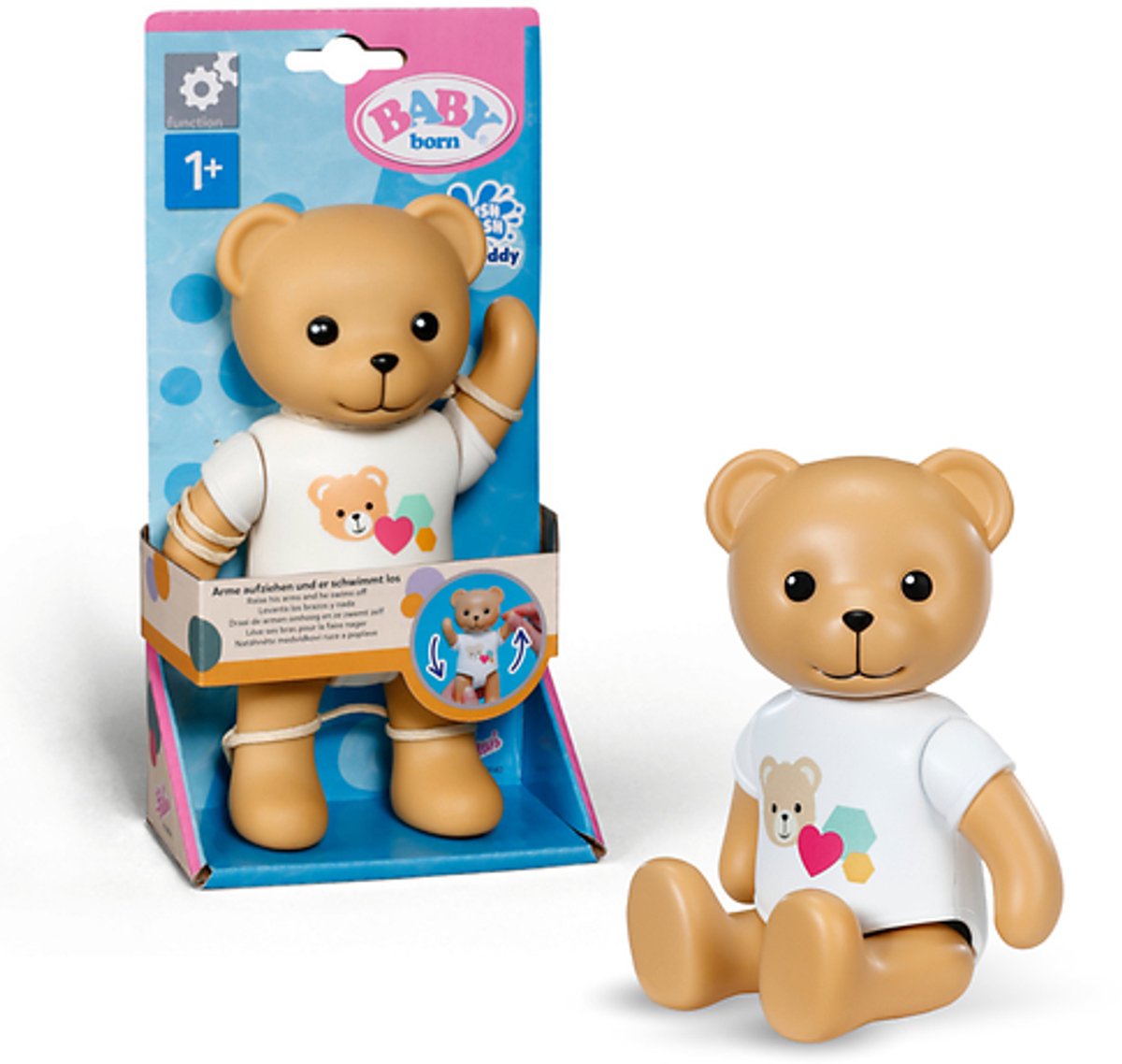 Baby born splish splash bamse