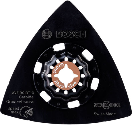 Bosch hårdmetal slibeplade avz 90 rt10 90 mm korn 10 - 26092...