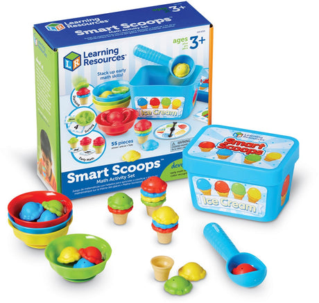 Læringsressourcer smart scoops™ matematikaktivitetssæt - 1+