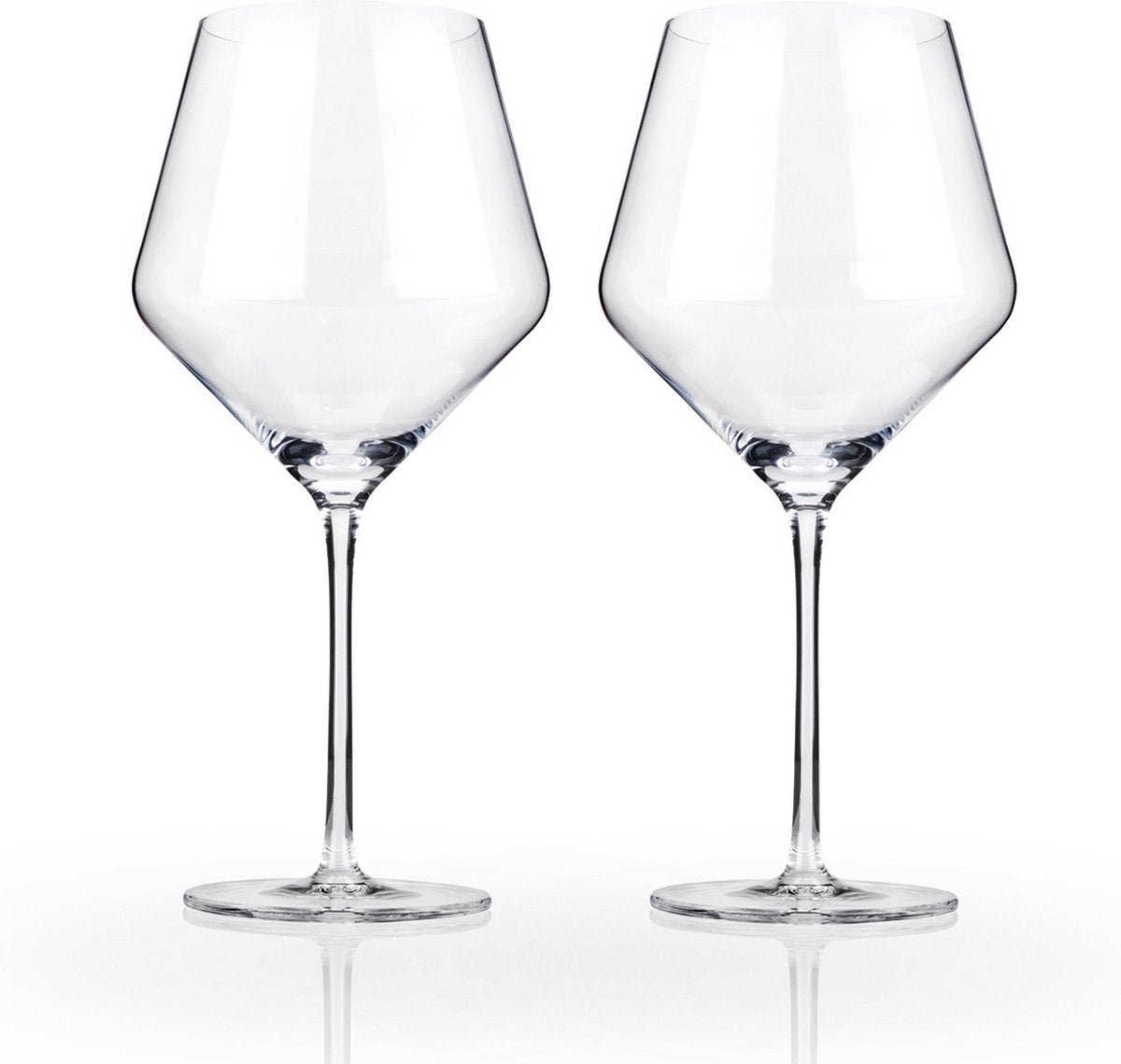 Viski vinklet vinglas - krystal - 621ml - 2 stk