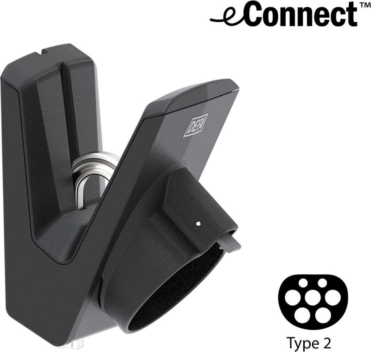 Defa as defa ladekabelholder 712268 | econnect™ dockingstation type 2 - tyverisikring