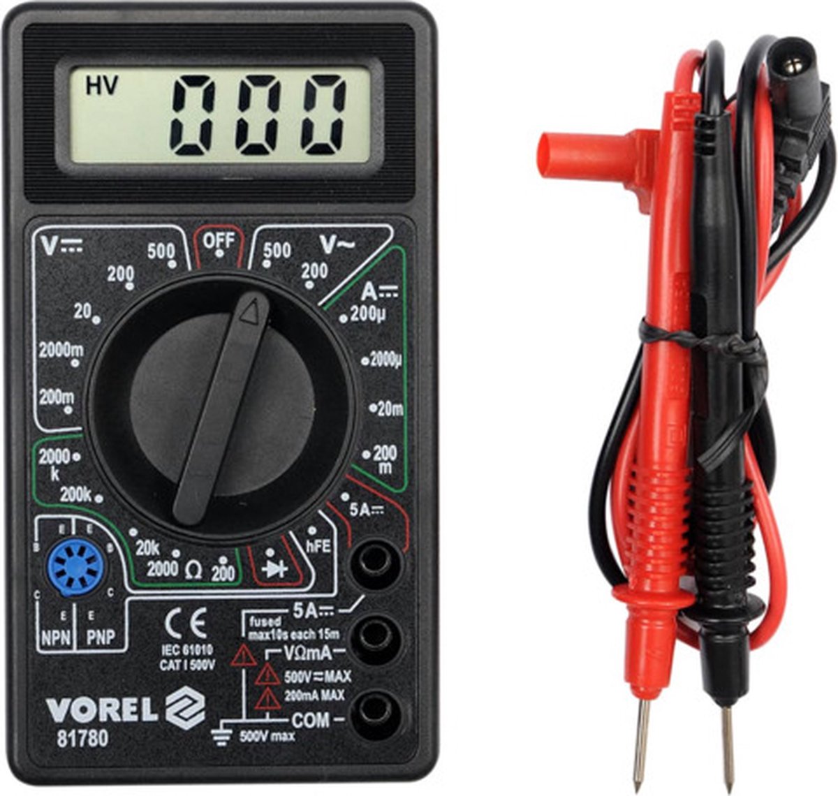 Vorel -multimeter-digital-universal
