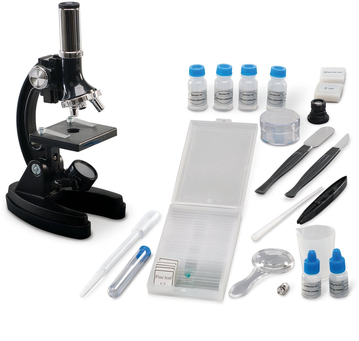 Læringsressourcer geosafari® micropro™ mikroskopsæt i 95 dele - 6+