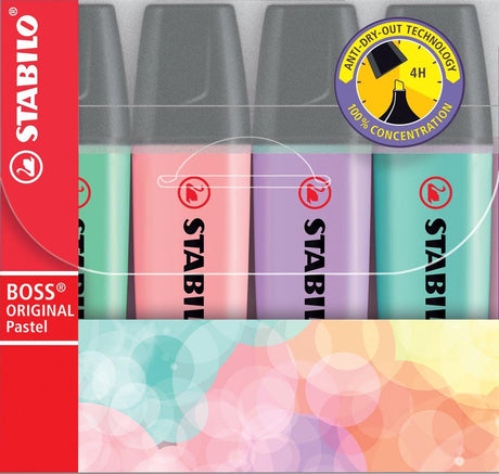 Stabilo tekstmarkør boss original 2 mm assorteret