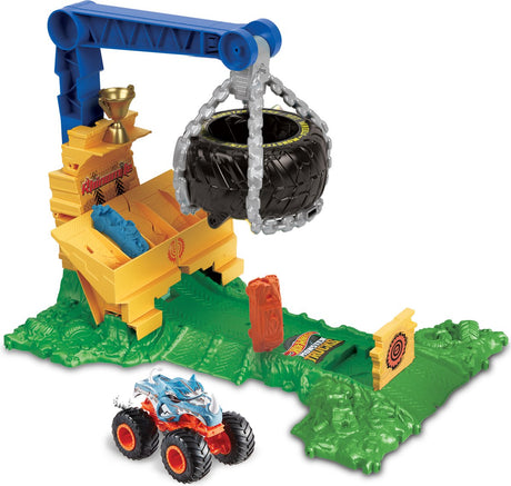Hot wheels monster trucks - arena smashers - rhinomite racing udfordring