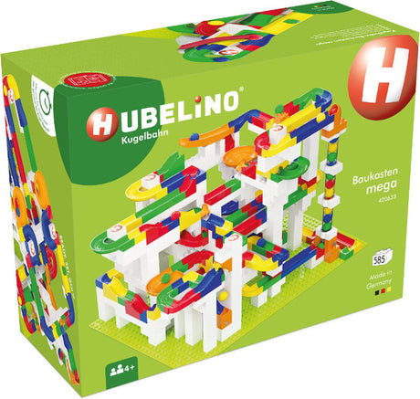 Hubelino Knikkerbaan Mega Bouwset, 585dlg.