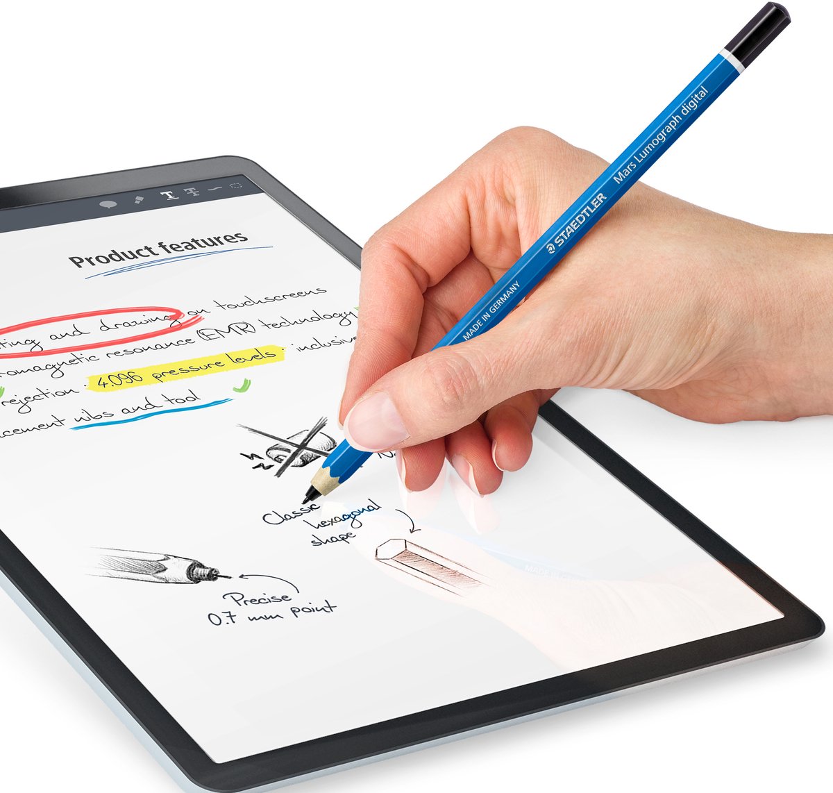 Staedtler mars® lumograph® digital jumbo - stylus blyant