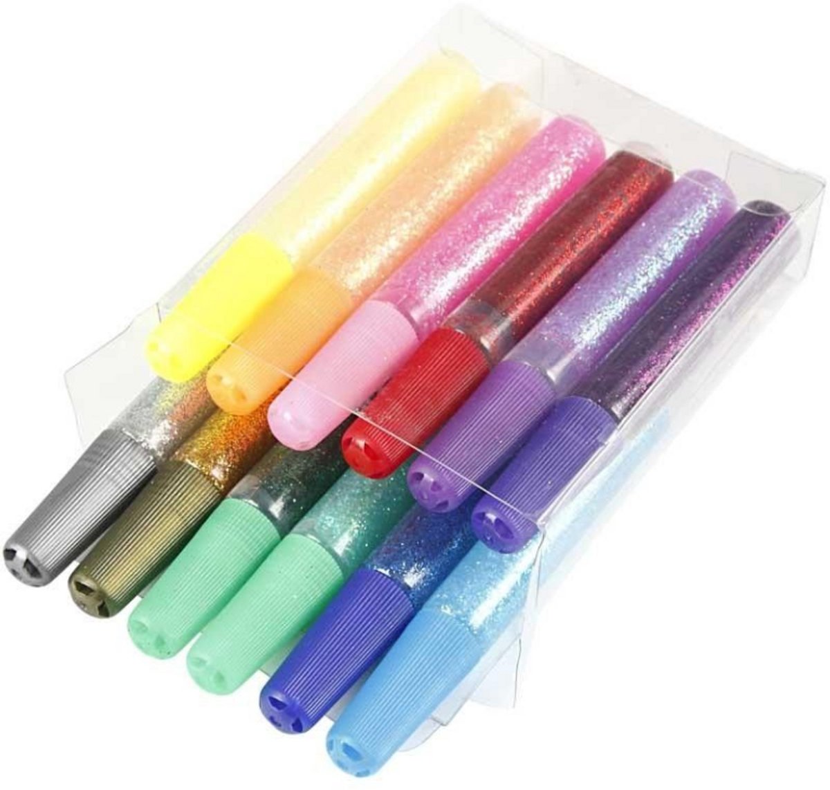 Creativ virksomhed https: www.cchobby.nl glitter lim-12x10-ml-1-box