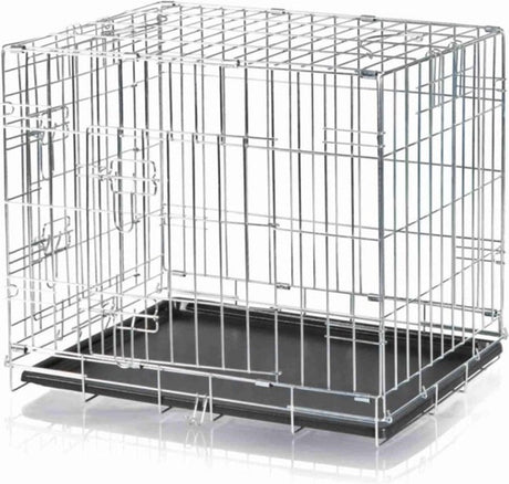 Trixie bænk til bilen galvaniseret metal - s - 78x62x55 cm