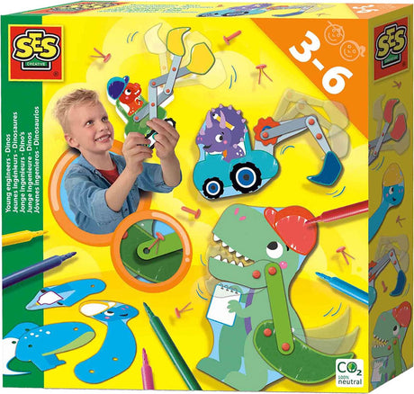 Ses kreative ses unge ingeniører - dinosaurer
