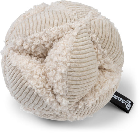 District 70 bobby – snuffelbal voor honden | stimuleert speurgedrag mentale uitdaging – merengue – large ø19 cm