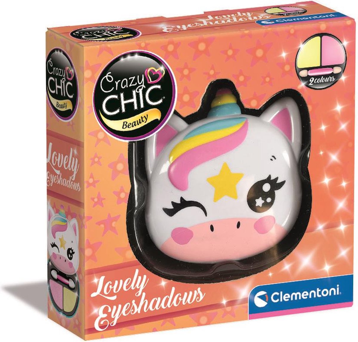 Clementoni Crazy Chic Eye Shadow i Makeup Box Unicorn