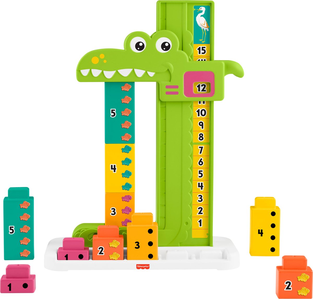 Fisher-price -alligatoren tilføjelser-læringslegetøj jct13