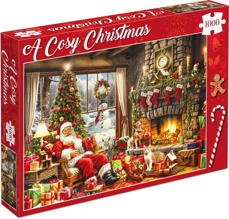 Tucker's fun factory kerstpuzzel - a cosy christmas - 1000 stukjes 68×49cm (b×h) - legpuzzels