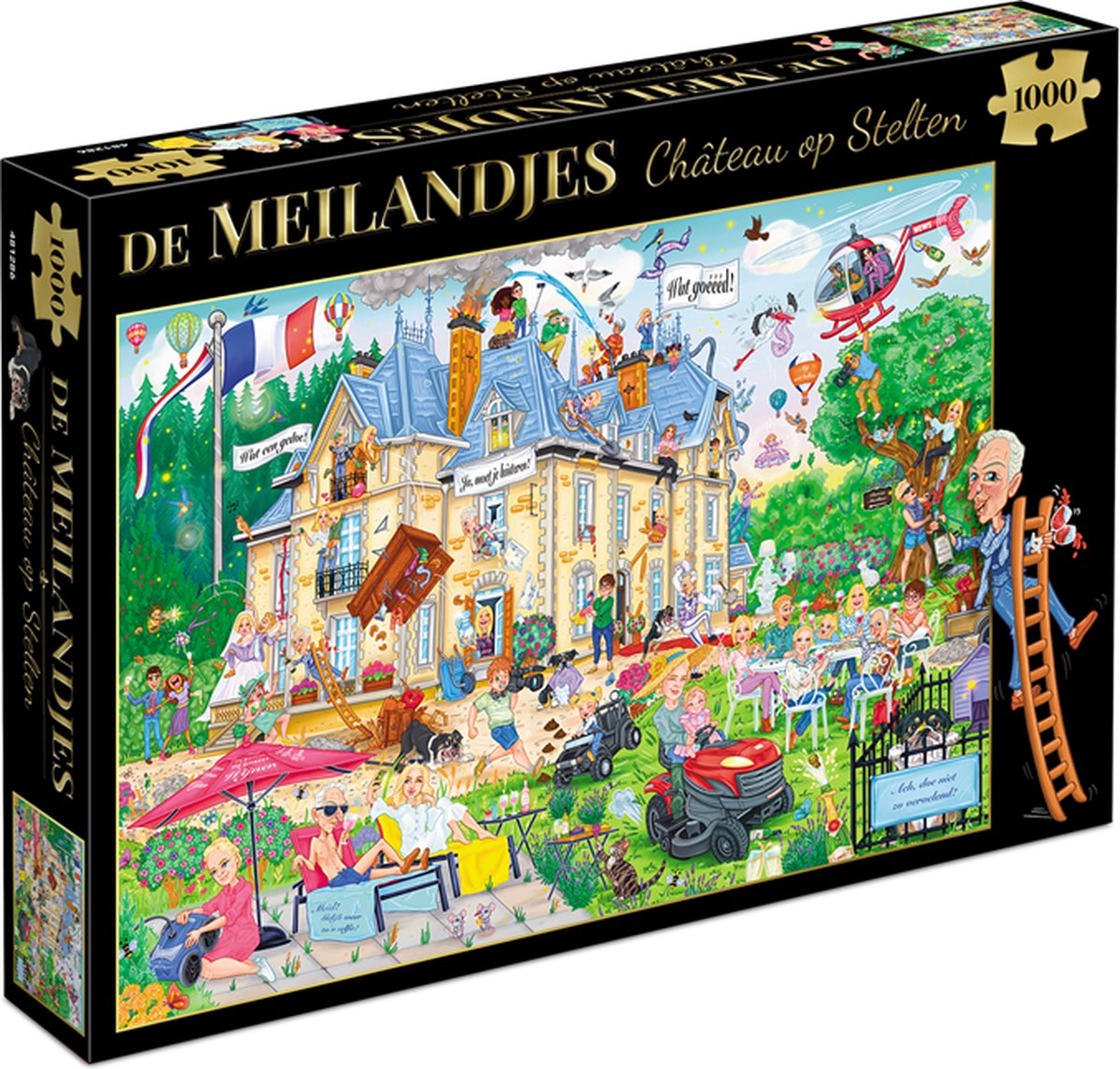 Tucker's fun factory de meilandjes - château op stelten (1000)