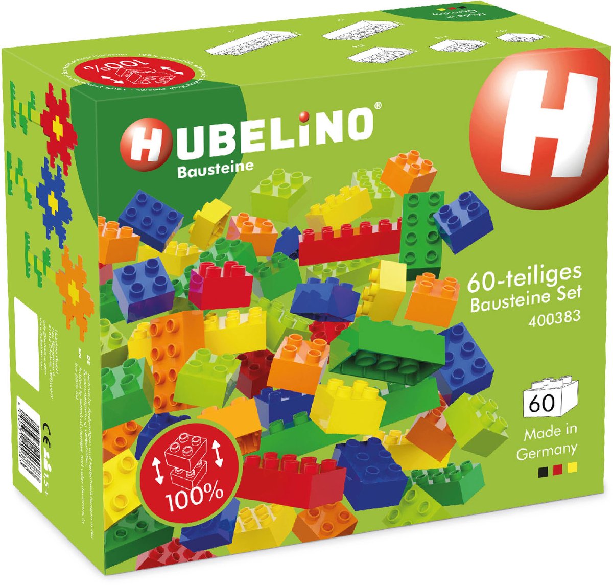 Hubelino byggeklodssæt - 60 stk.