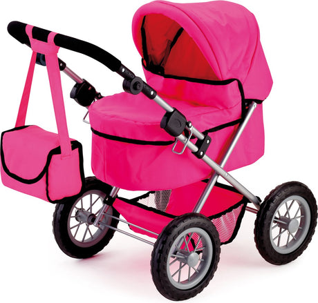 Bayer design - trendy dukkevogn - pink