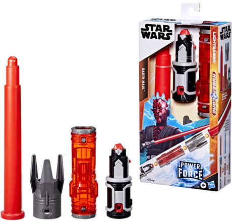 Star Wars lyssværd forge kyber core darth maul, rødt lyssværd, der kan tilpasses