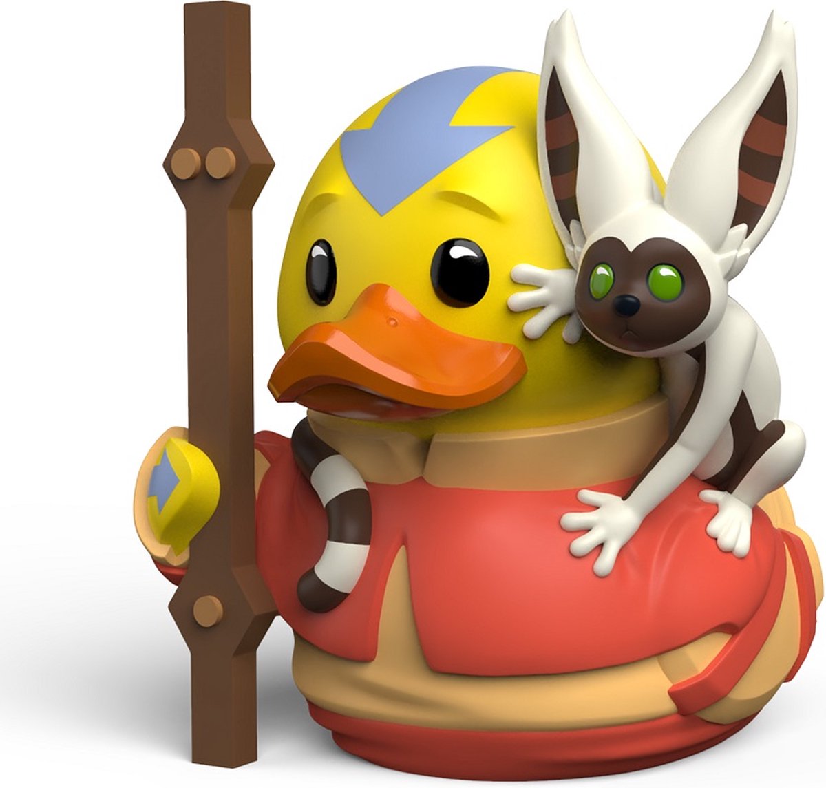 Tubbz numskull - gummiand - avatar: the last airbender - aang (første udgave) - 9 cm