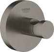 Grohe essentials ny badekåbe - håndklædekrog - hård grafit børstet - 40364al1
