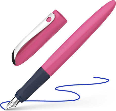 Schneider brevpapir schneider fyldepen - bølget - nib a - pink - s-162139
