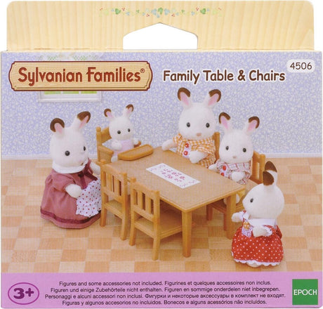 Sylvanian families 4506 spisebordssæt dukkehusmøbler