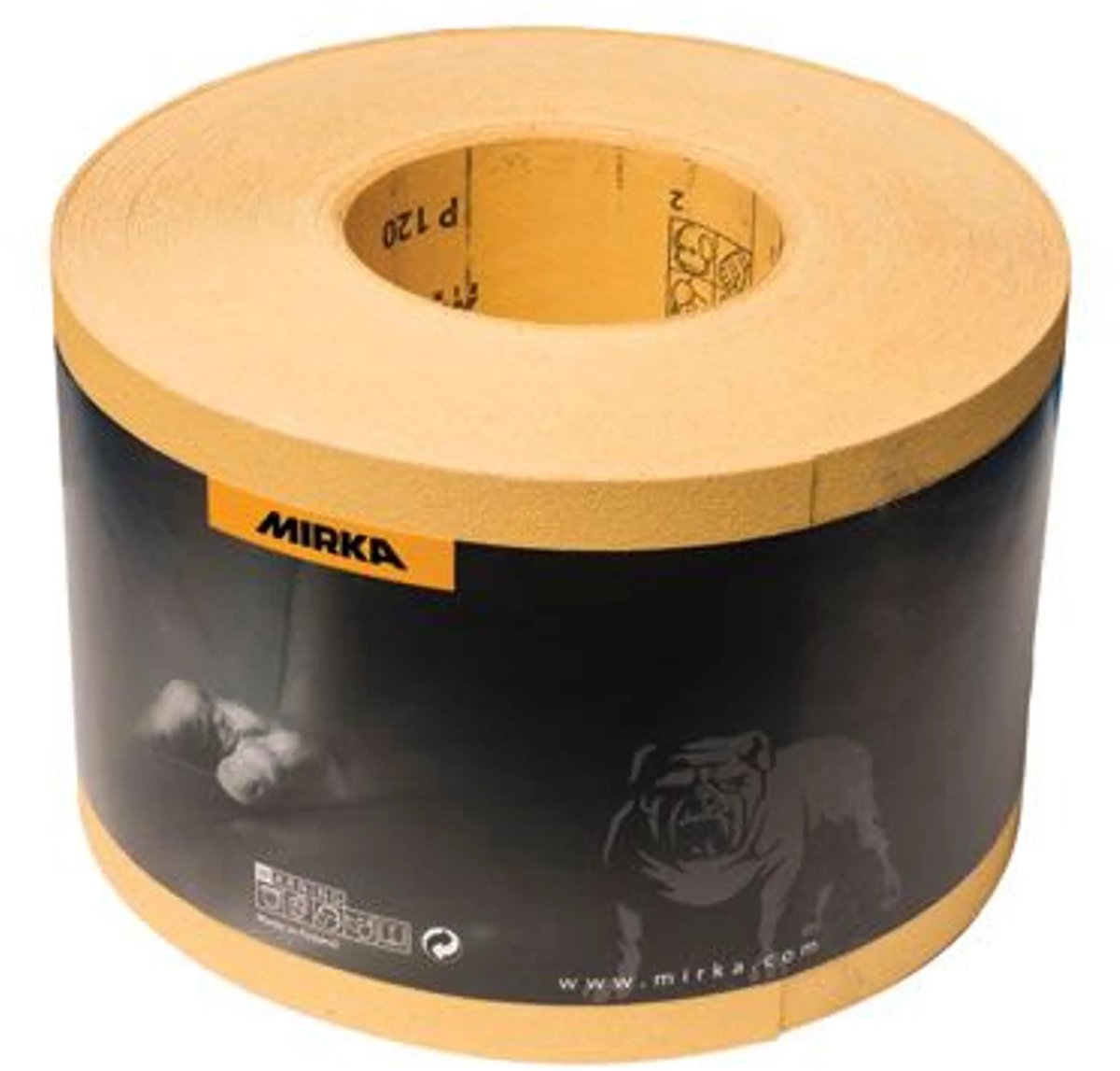 Mirka guldrulle 115mm x 50 meter - p240