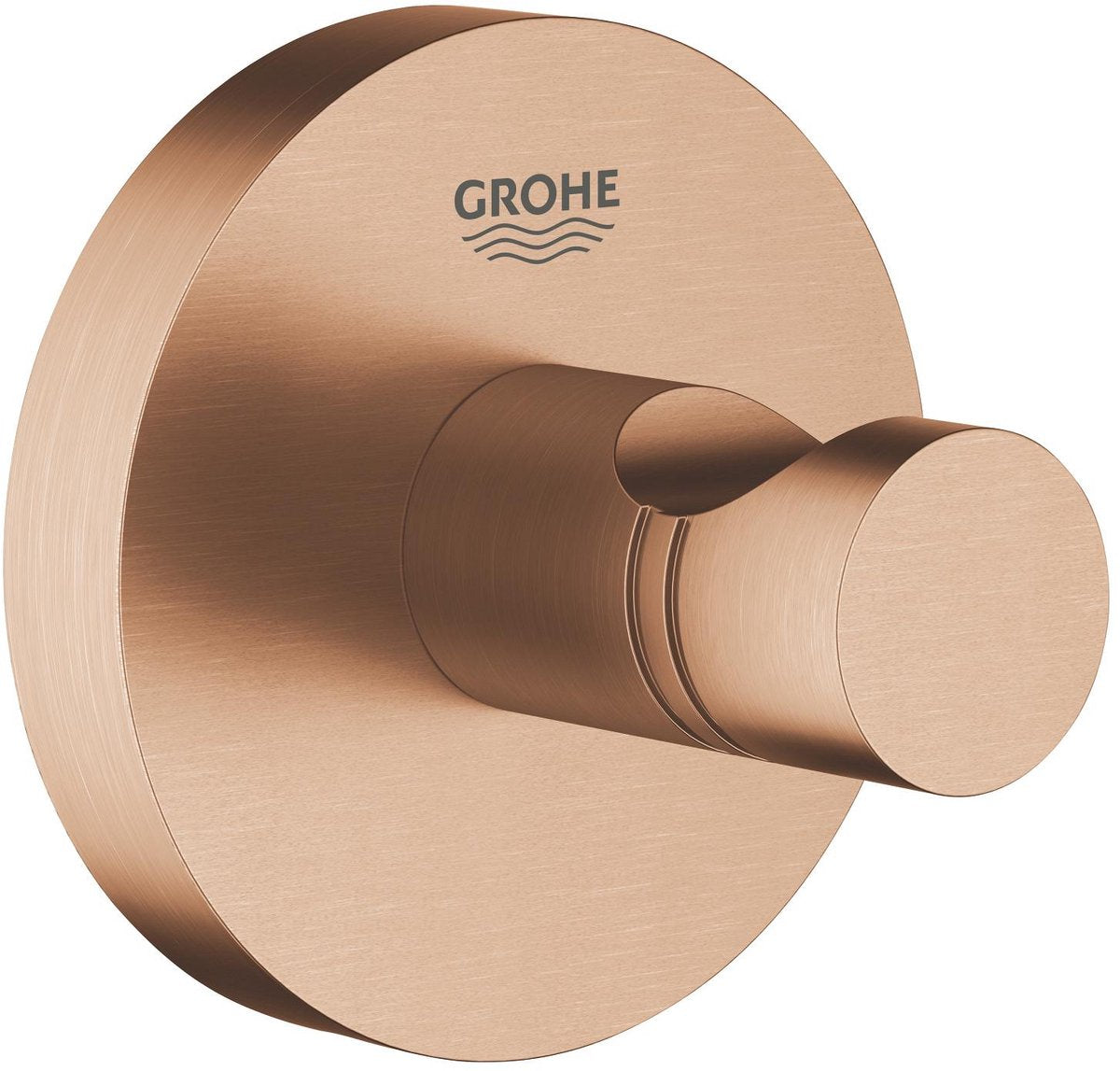 Grohe startkrog – vægmontering – skruer eller lim – metal – børstet varm solnedgang