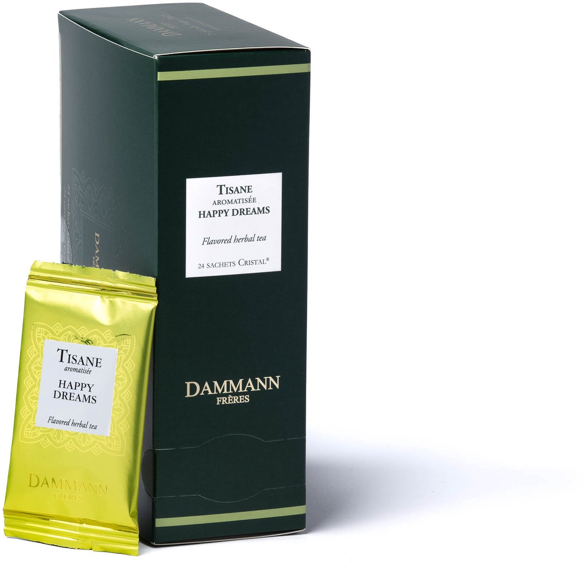 Dammann frères - 24 krystal teposer - glade drømme