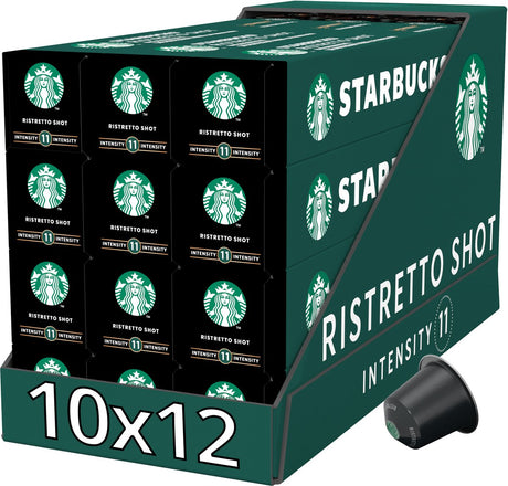 Starbucks by Nespresso kapsler ristretto - 10 kaffekopper x 12 æsker