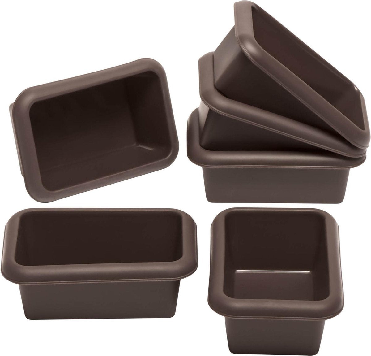 Lurch - flexiform - mini - brødforme - silikone - 6 stk