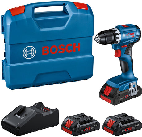 Bosch professional gsr 18v-45 - akku bore-/skruemaskine 18v procore 4.0ah i l-kasse