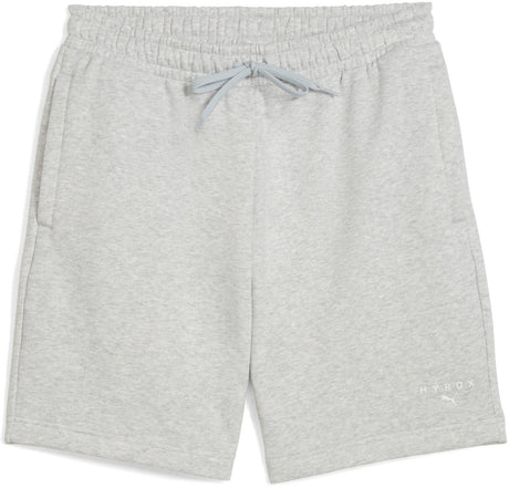Puma sportshorts unisex x hyrox sweatshorts 527160 lysegrå lyng-s