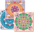 Playmais mosaikkort dekorerer trendy mandala