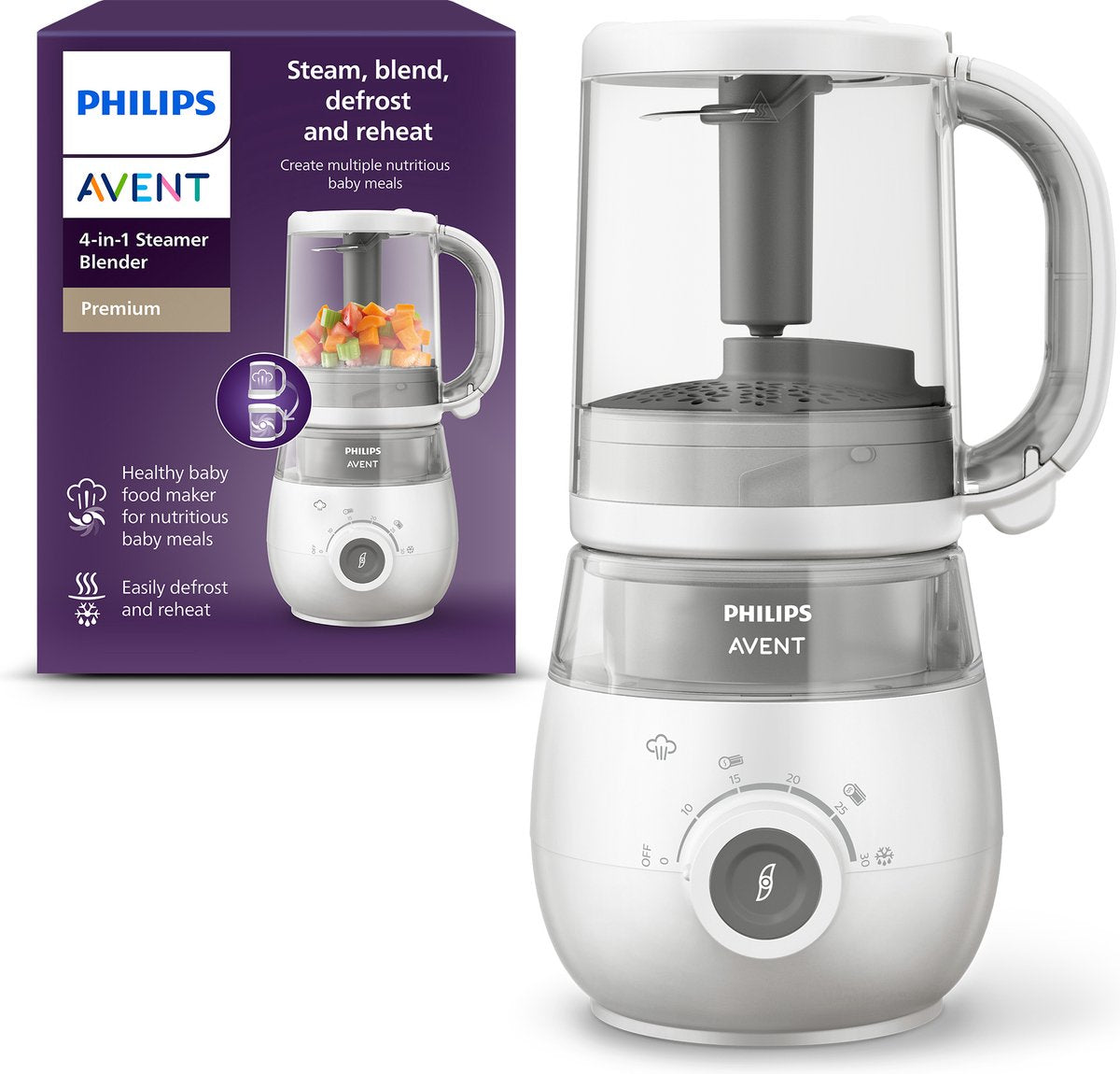 Philips avent scf883 01 steamer blender