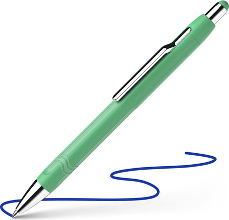 Schneider skriveredskaber schneider kuglepen - epsilon - mintgrøn - blå blæk - skrivebredde xb - s-138614