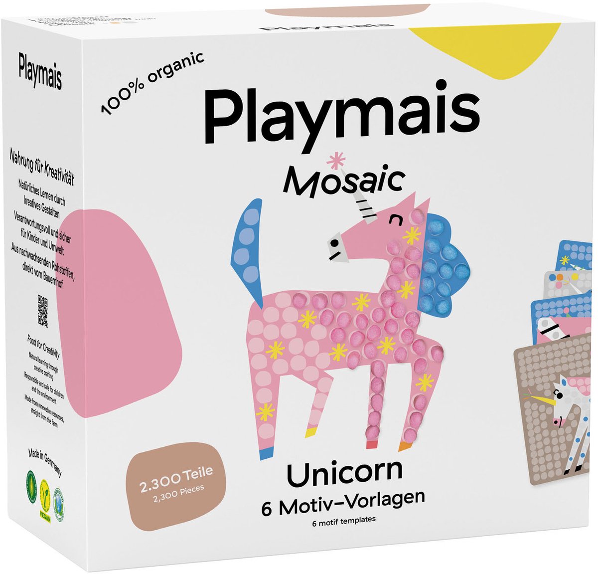 Playmais mosaik enhjørning - 2300 stk