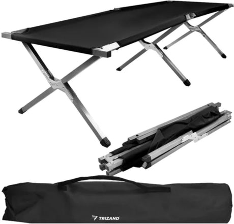 Trizand campingseng - feltseng - solid og komfortabel - 23190 cantilever stærk komfortseng